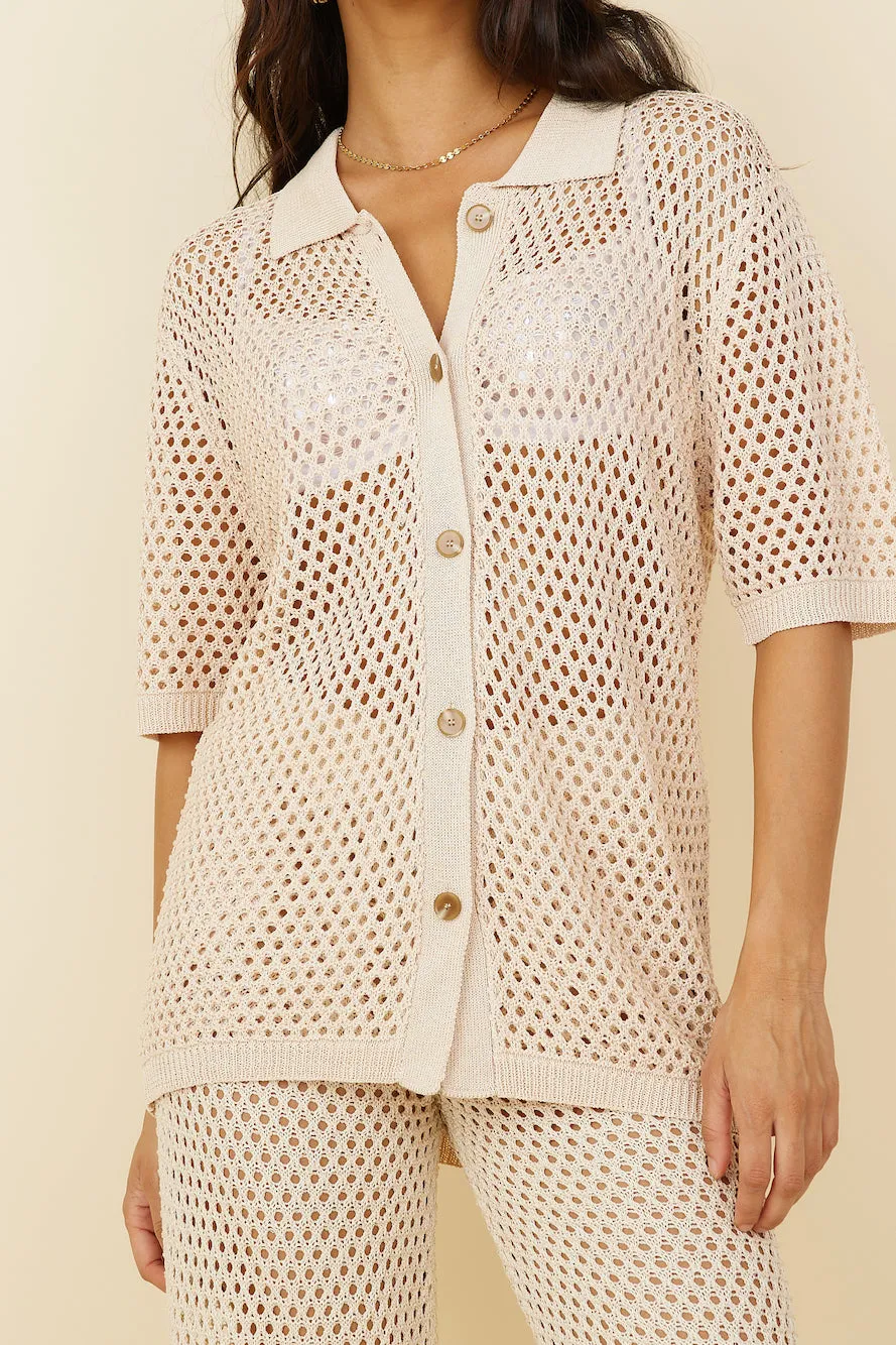 RUNAWAY THE LABEL Jaida Top Sand sold by Fortunate One product image thumbnail 5