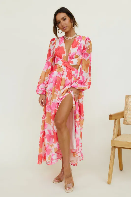 Iris Pairings Maxi Dress Floral sold by Fortunate One