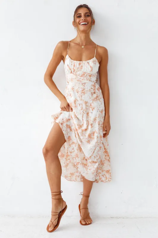 Cinnamon Skies Maxi Dress sold by Fortunate One