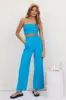 In Hindsight Pants Blue sold by Fortunate One