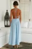 Secrets From Summer Maxi Dress Blue sold by Fortunate One
