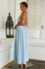 Secrets From Summer Maxi Dress Blue sold by Fortunate One