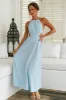 Secrets From Summer Maxi Dress Blue sold by Fortunate One