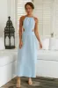 Secrets From Summer Maxi Dress Blue sold by Fortunate One