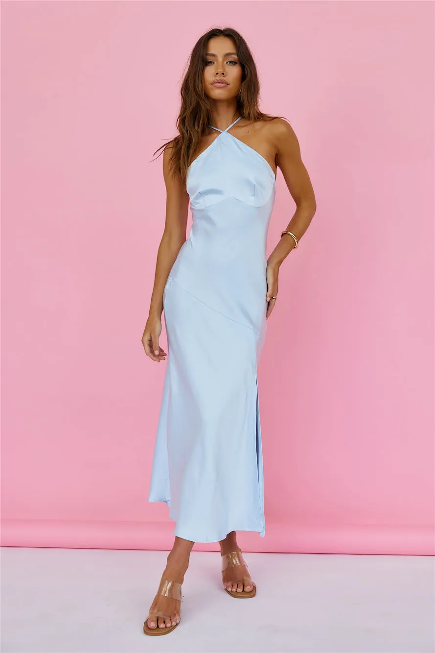 Desert Plains Maxi Dress Blue sold by Fortunate One product image thumbnail 5