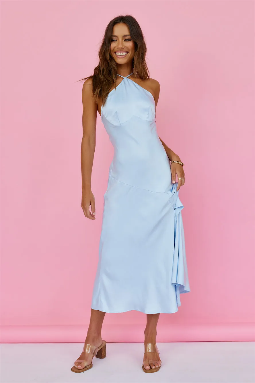 Desert Plains Maxi Dress Blue sold by Fortunate One product image thumbnail 3