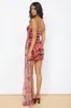 RUNAWAY THE LABEL Night Lover Dress Wine sold by Fortunate One