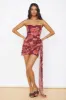 RUNAWAY THE LABEL Night Lover Dress Wine sold by Fortunate One