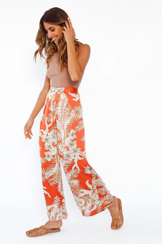 In The Savanna Pants Orange sold by Fortunate One product image thumbnail 4