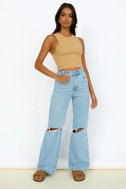 ABRAND A 94' High & Wide Estella Jean Organic Rip sold by Fortunate One