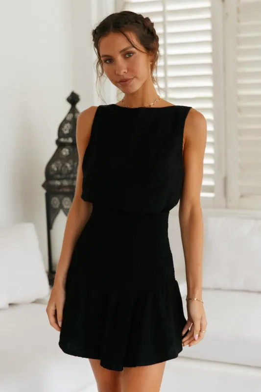 Verbena Dress Black sold by Fortunate One