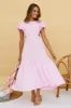 Different Notion Maxi Dress Pink sold by Fortunate One