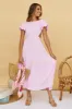 Different Notion Maxi Dress Pink sold by Fortunate One