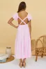 Different Notion Maxi Dress Pink sold by Fortunate One