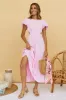 Different Notion Maxi Dress Pink sold by Fortunate One