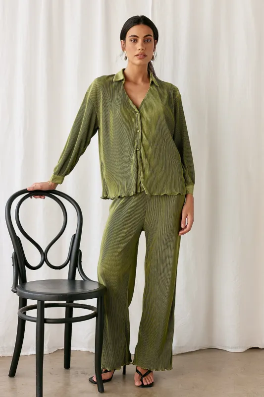 Voyager Shirt Green sold by Fortunate One