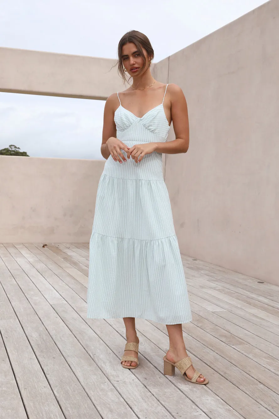 Summer Sun Maxi Dress Mint sold by Fortunate One product image thumbnail 5
