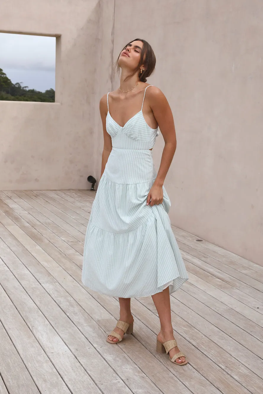 Summer Sun Maxi Dress Mint sold by Fortunate One product image thumbnail 2