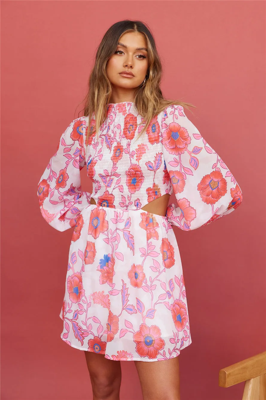 Who You Are Dress Pink sold by Fortunate One product image thumbnail 5