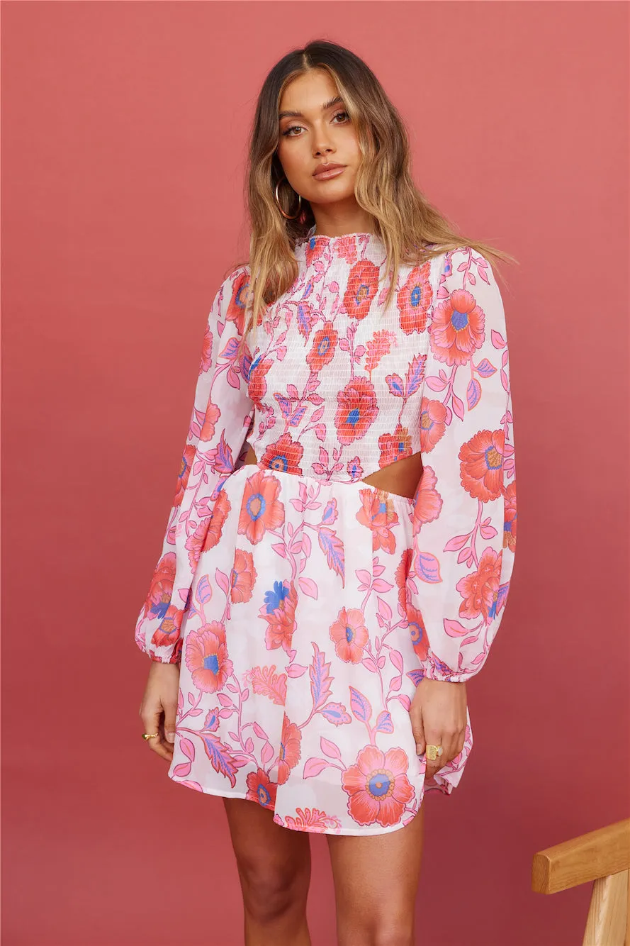 Who You Are Dress Pink sold by Fortunate One product image thumbnail 2