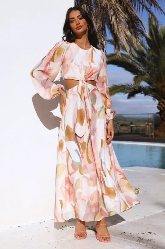 Inner Peace Maxi Dress Multi sold by Fortunate One