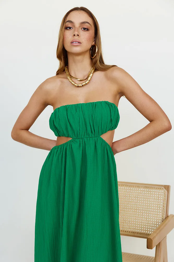 Delphina Maxi Dress Green sold by Fortunate One product image thumbnail 2