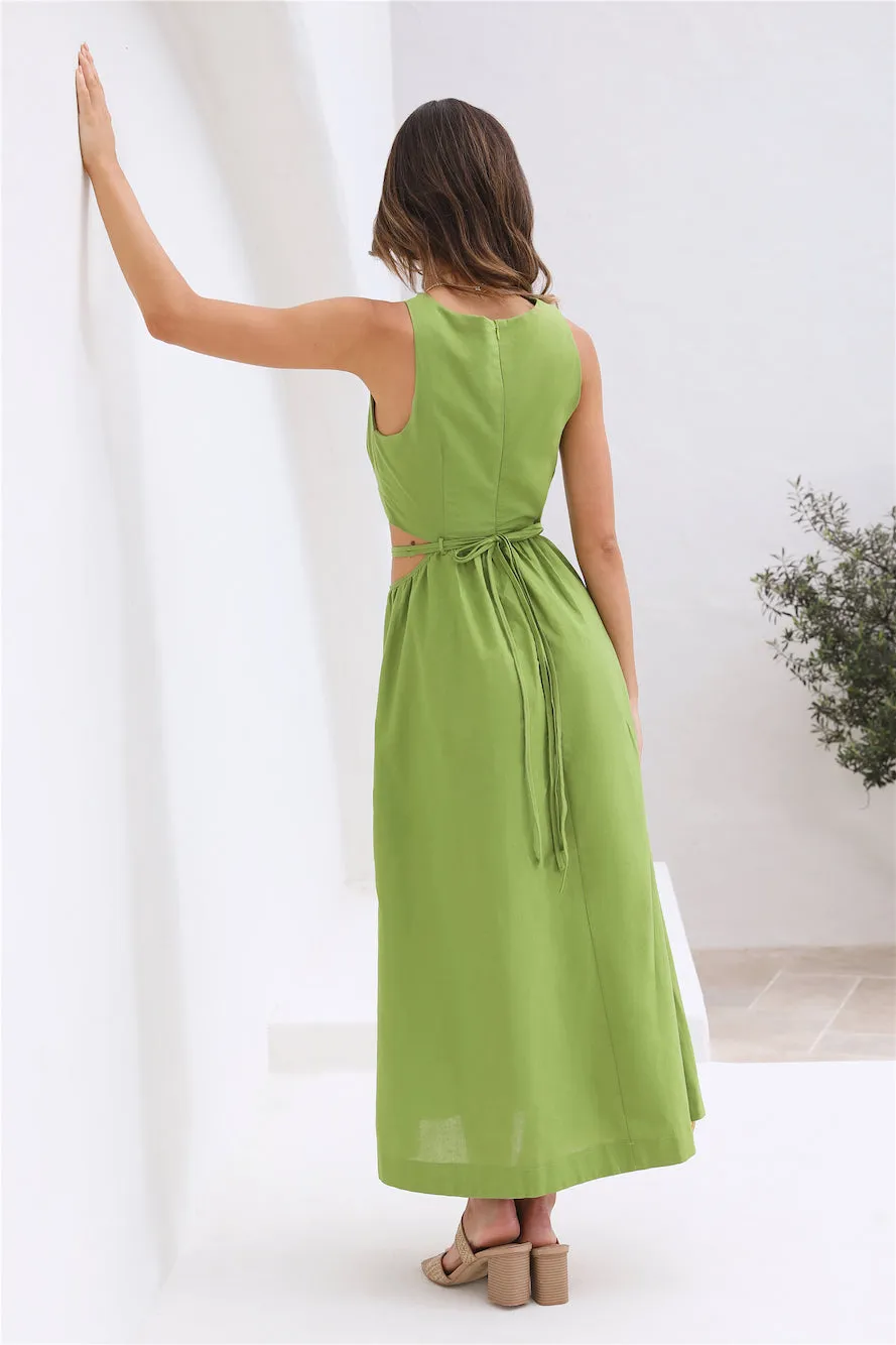 Lifetime Maxi Dress Green sold by Fortunate One product image thumbnail 5
