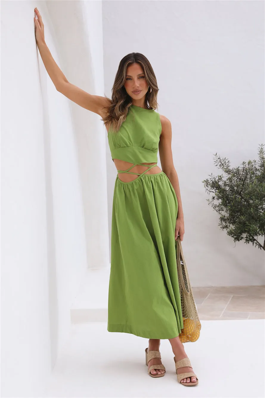 Lifetime Maxi Dress Green sold by Fortunate One product image thumbnail 2