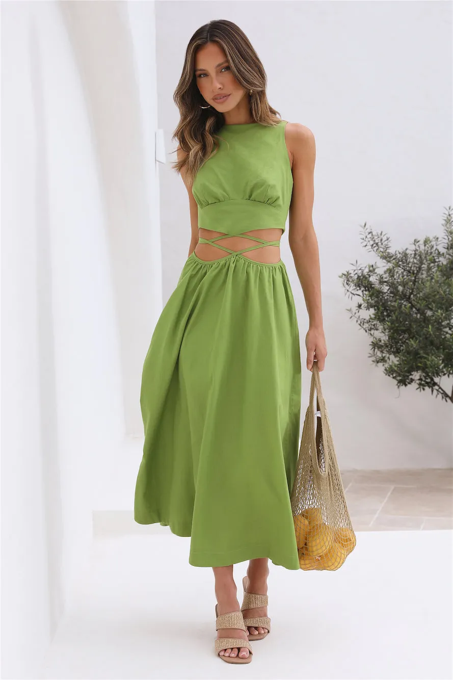 Lifetime Maxi Dress Green sold by Fortunate One product image thumbnail 3