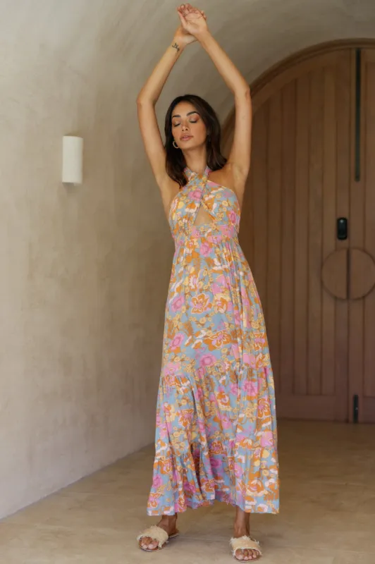 My Sunshine Maxi Dress Sage sold by Fortunate One