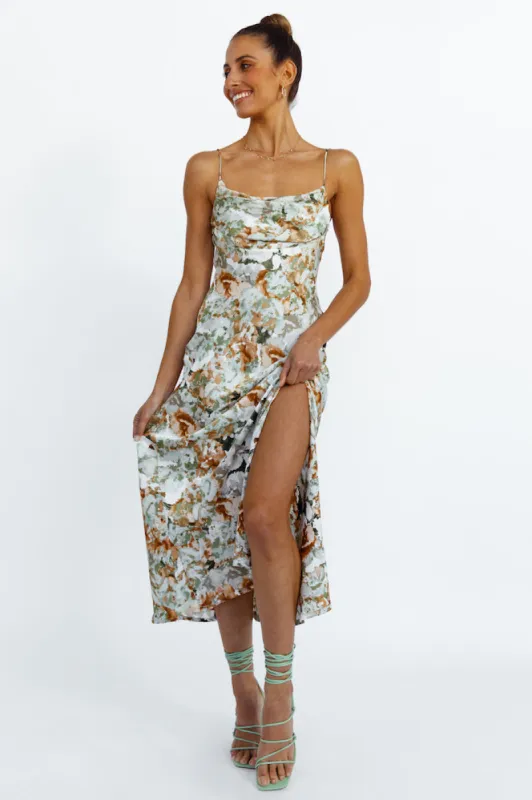 Parading Maxi Dress Green sold by Fortunate One
