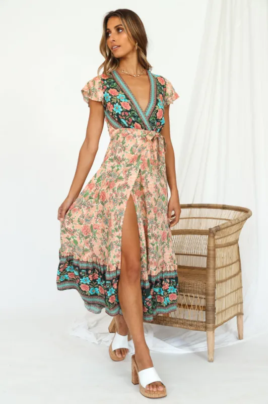Candid Midi Dress Nude sold by Fortunate One