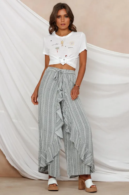 Balboa Pants Black sold by Fortunate One