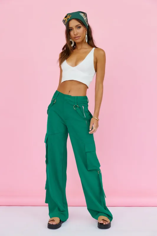 Be The Balance Pants Green sold by Fortunate One