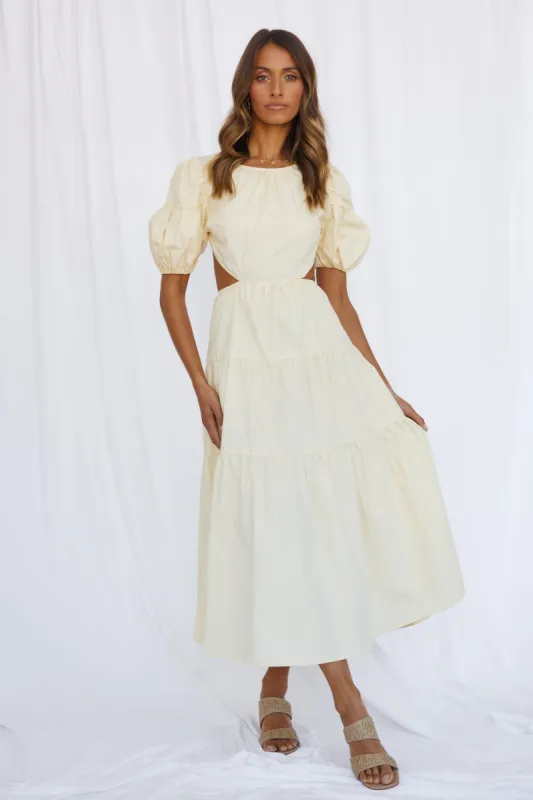 Like A Marigold Maxi Dress Yellow sold by Fortunate One