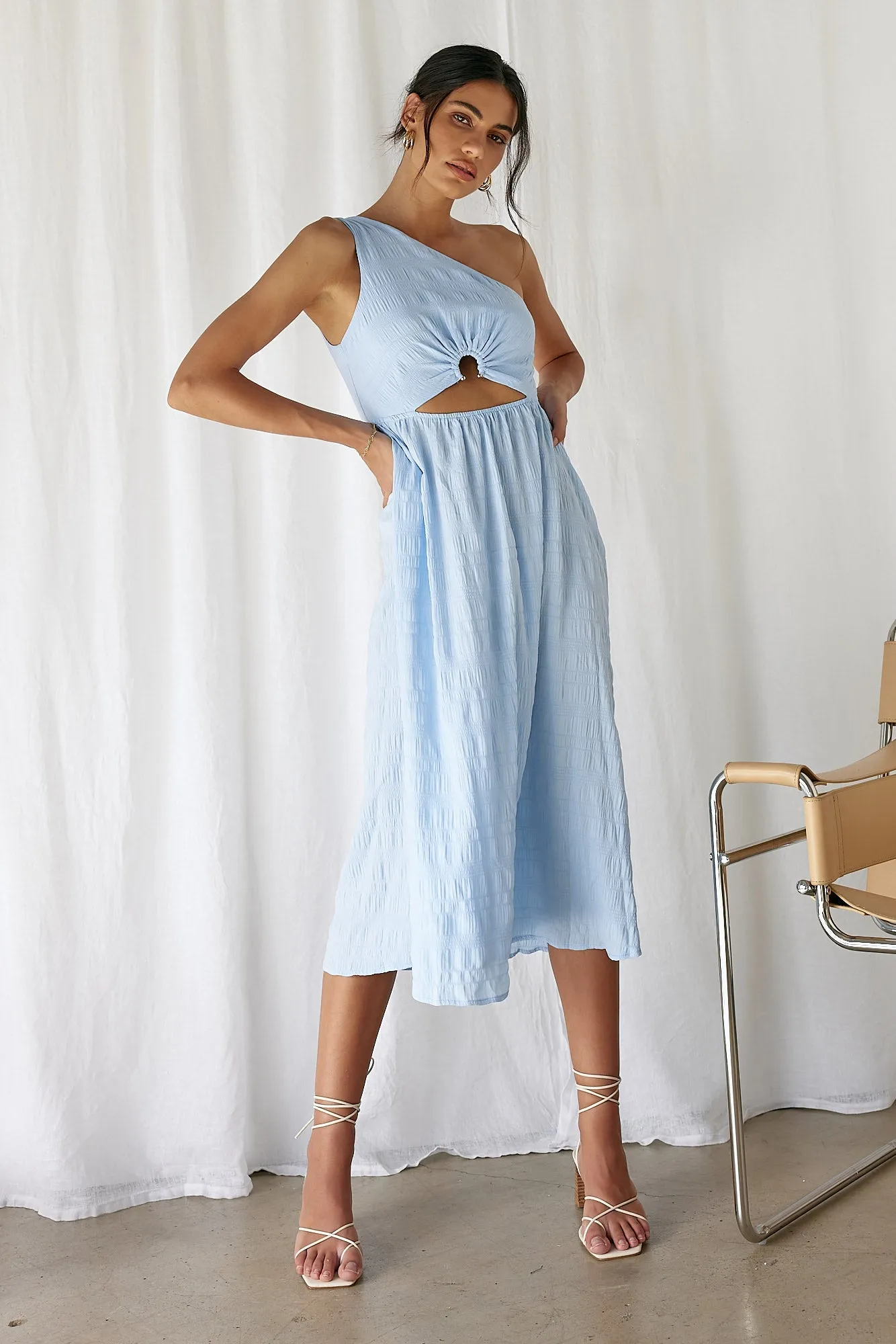 Dive In Maxi Dress Blue sold by Fortunate One product image thumbnail 2