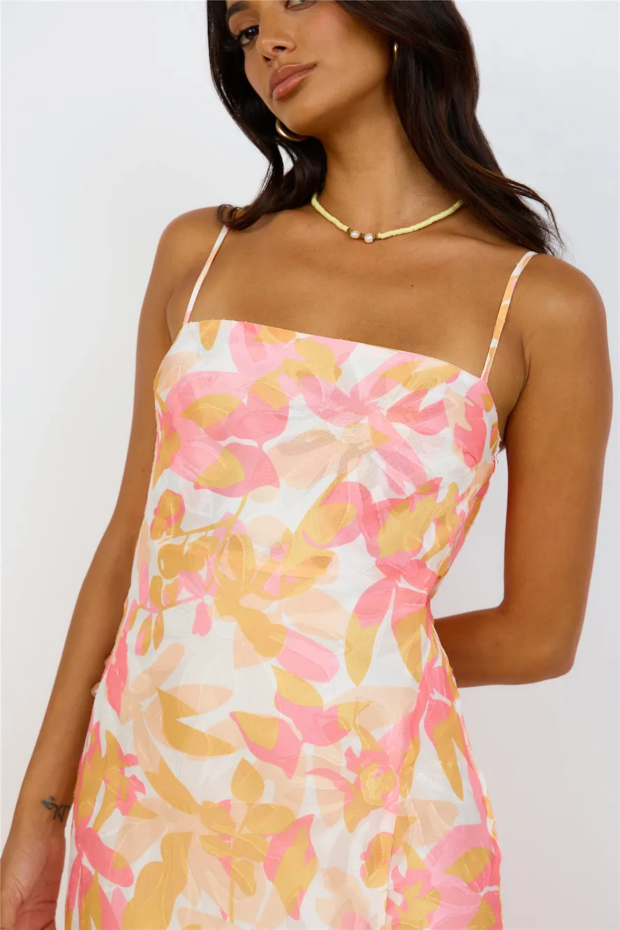 Dreamweavers Maxi Dress Pink sold by Fortunate One product image thumbnail 3