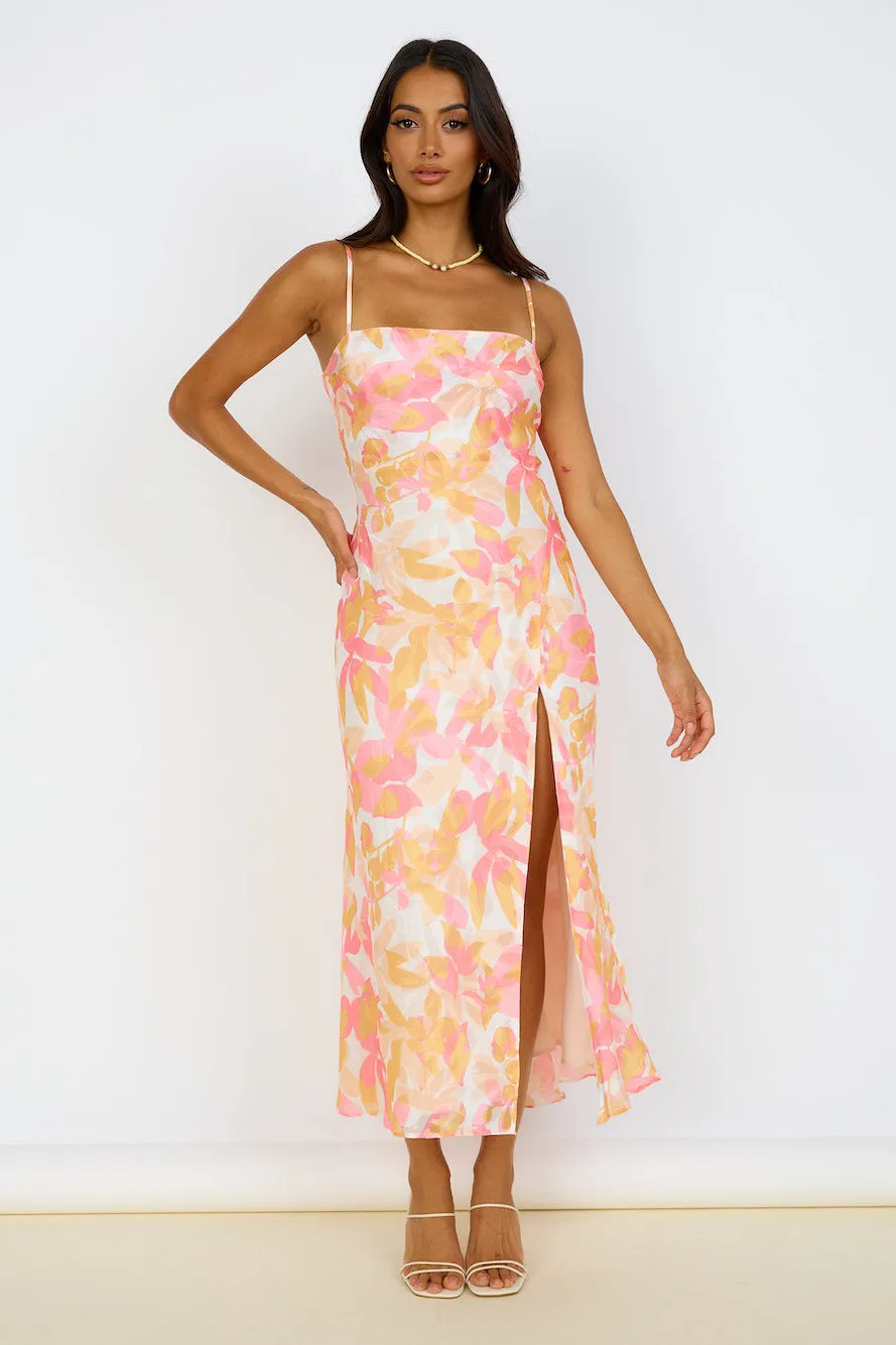 Dreamweavers Maxi Dress Pink sold by Fortunate One product image thumbnail 4