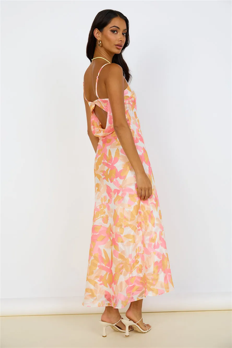 Dreamweavers Maxi Dress Pink sold by Fortunate One product image thumbnail 5