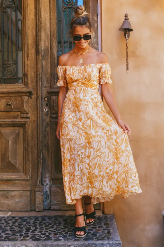 Latte Art Maxi Dress sold by Fortunate One