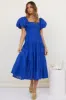 Adela Maxi Dress Blue sold by Fortunate One