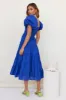 Adela Maxi Dress Blue sold by Fortunate One
