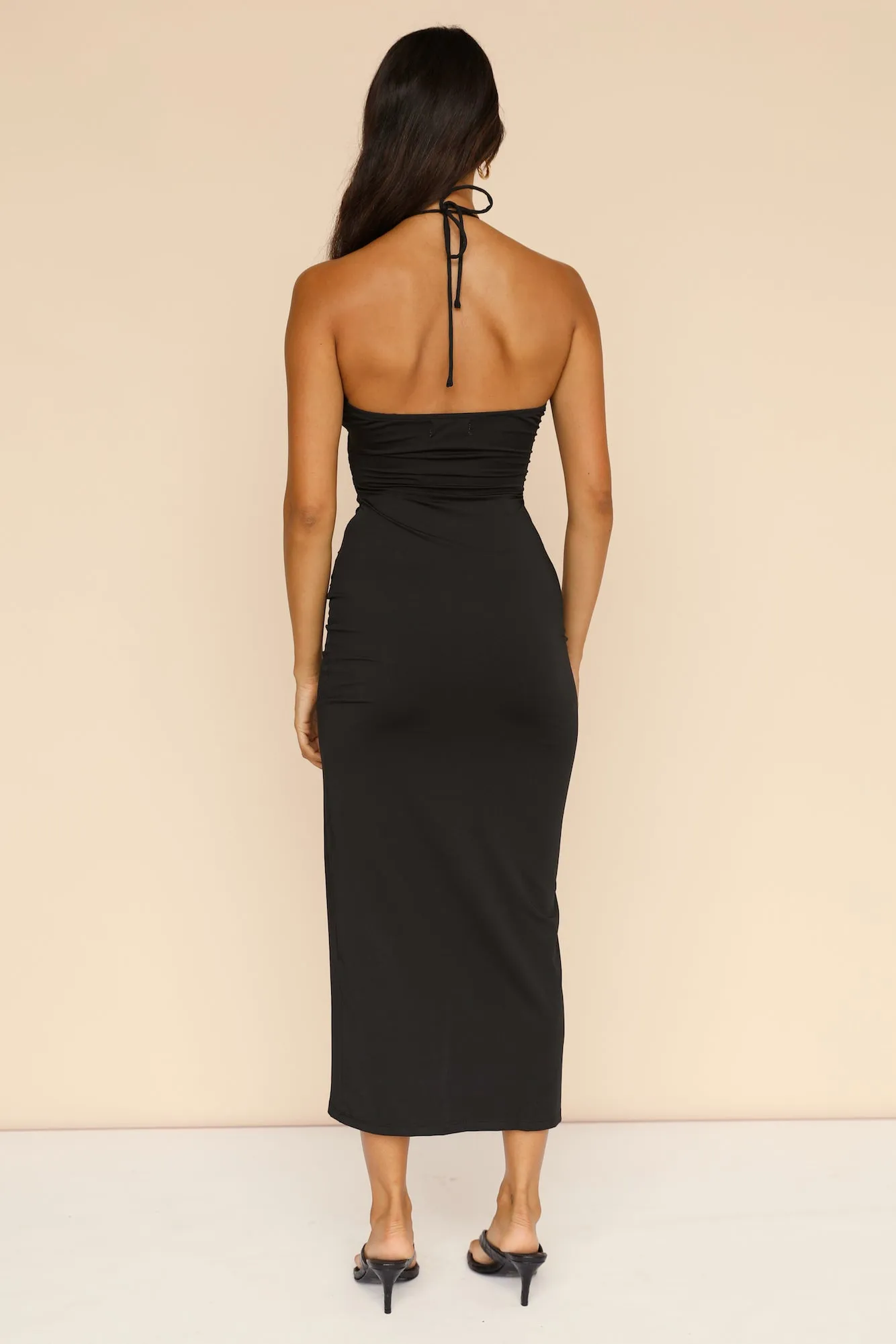 Stay Tonight Maxi Dress Black sold by Fortunate One product image thumbnail 4
