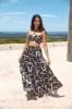 Panoramic Views Maxi Skirt Black sold by Fortunate One