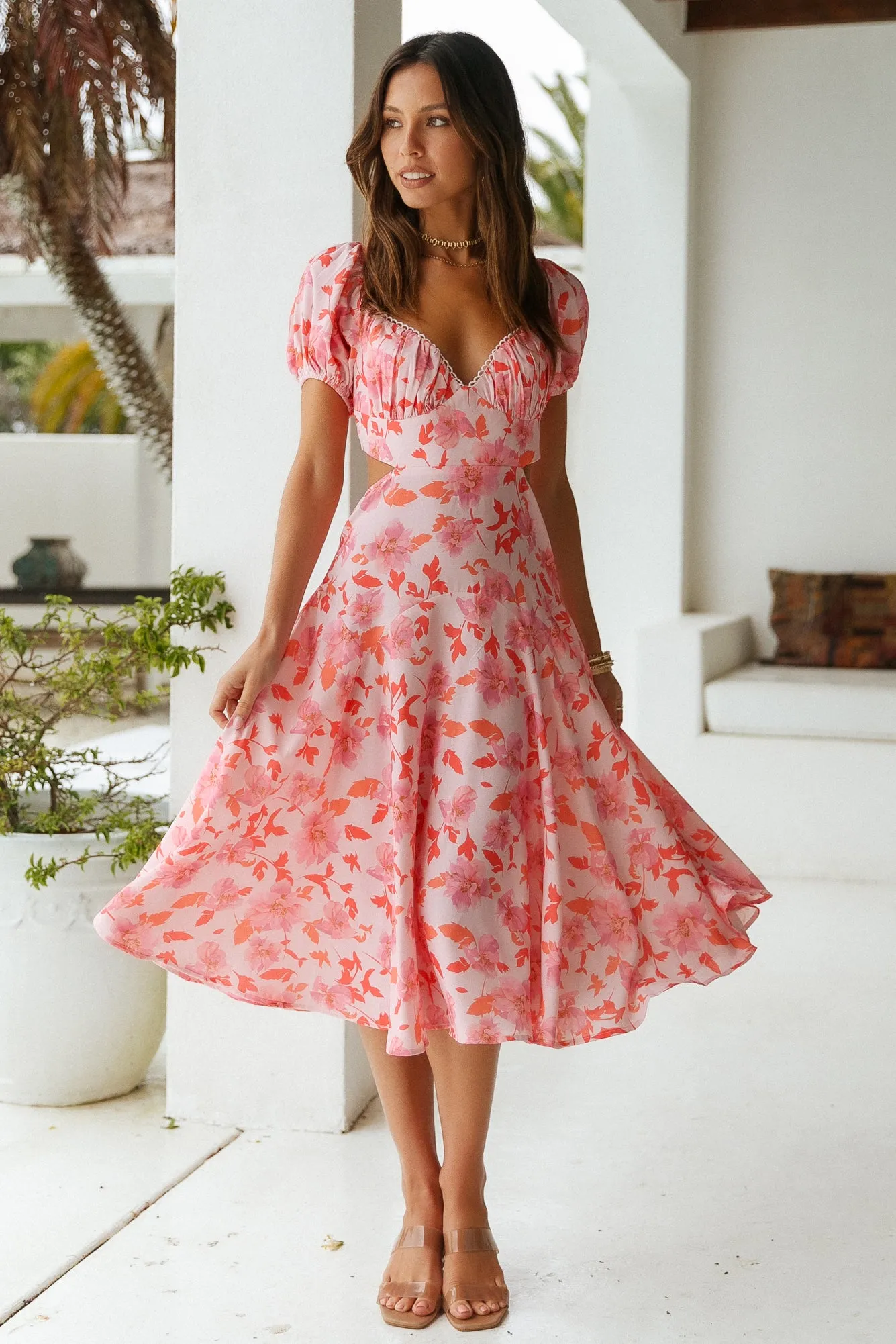 Falling In Love Maxi Dress sold by Fortunate One product image thumbnail 3