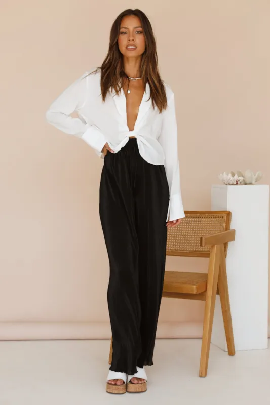 In Your Shade Pants Black sold by Fortunate One