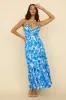 Blissful Memories Maxi Dress Blue sold by Fortunate One