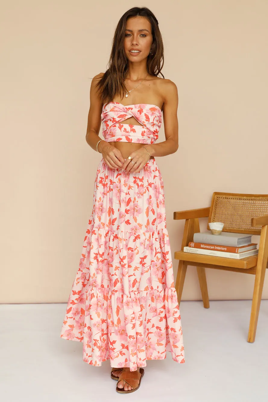 Secret Message Maxi Skirt sold by Fortunate One product image thumbnail 2