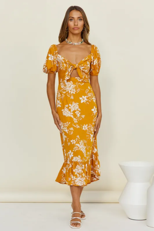 Sandy Dreams Midi Dress sold by Fortunate One