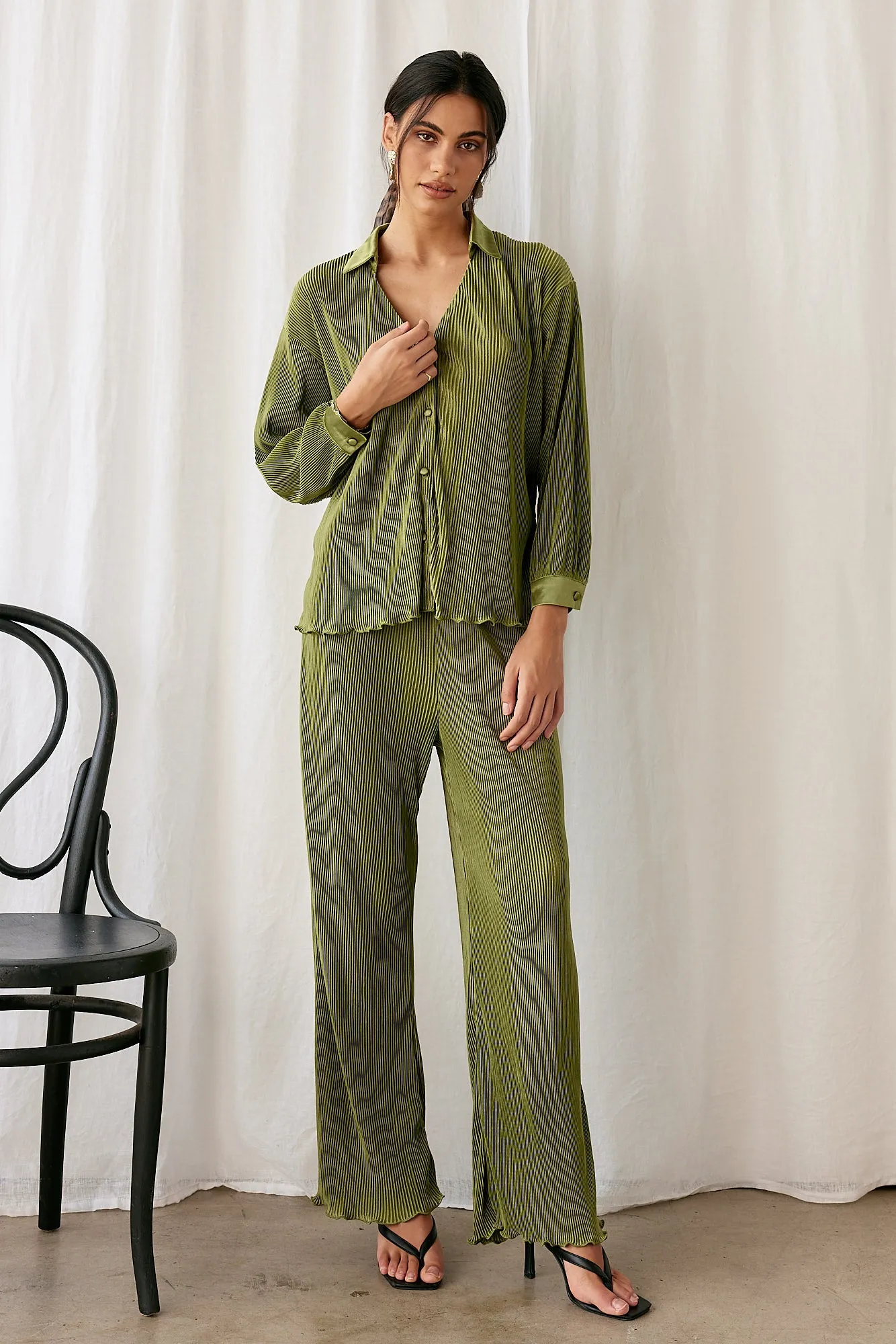 Voyager Pants Green sold by Fortunate One product image thumbnail 5